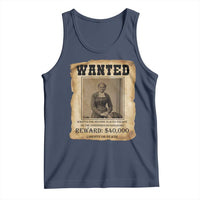 Harriet Tubman Wanted Reward Poster Tank Top Freedom Or Death - Wonder Print Shop