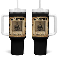 Harriet Tubman Wanted Reward Poster Tumbler With Handle Freedom Or Death - Wonder Print Shop