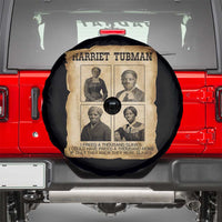 Vintage Harriet Tubman Poster Spare Tire Cover I Freed A Thousand People - Wonder Print Shop