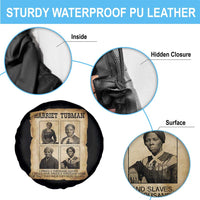 Vintage Harriet Tubman Poster Spare Tire Cover I Freed A Thousand People - Wonder Print Shop