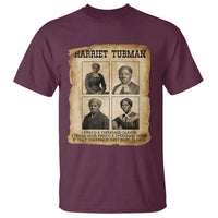 Vintage Harriet Tubman Poster T Shirt I Freed A Thousand People - Wonder Print Shop