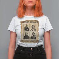 Vintage Harriet Tubman Poster T Shirt For Women I Freed A Thousand People - Wonder Print Shop