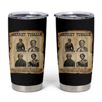 Vintage Harriet Tubman Poster Tumbler Cup I Freed A Thousand People - Wonder Print Shop