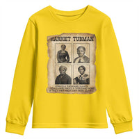 Vintage Harriet Tubman Poster Youth Sweatshirt I Freed A Thousand People - Wonder Print Shop