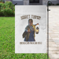 Harriet Tubman Garden Flag Underground Railroad Hero Black History Month Gift
