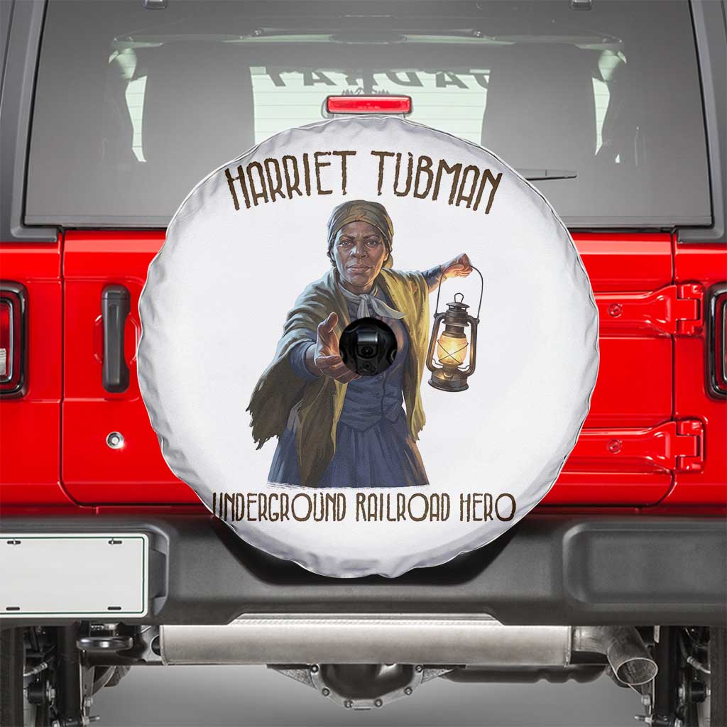 Harriet Tubman Spare Tire Cover Underground Railroad Hero Black History Month Gift
