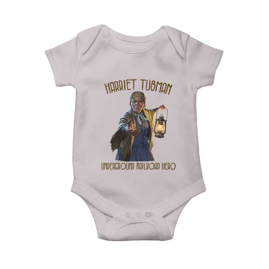 Harriet Tubman Baby Onesie Underground Railroad Hero Black History Month Gift