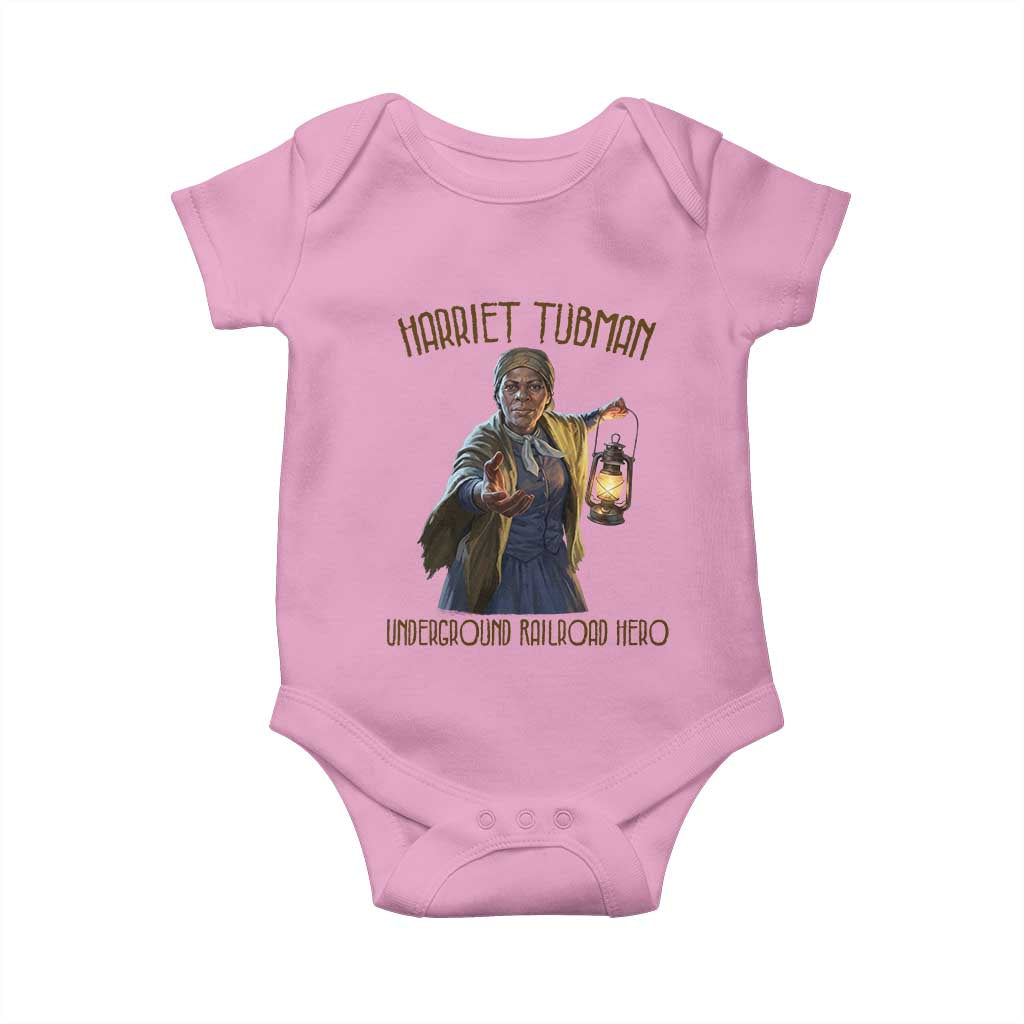 Harriet Tubman Baby Onesie Underground Railroad Hero Black History Month Gift
