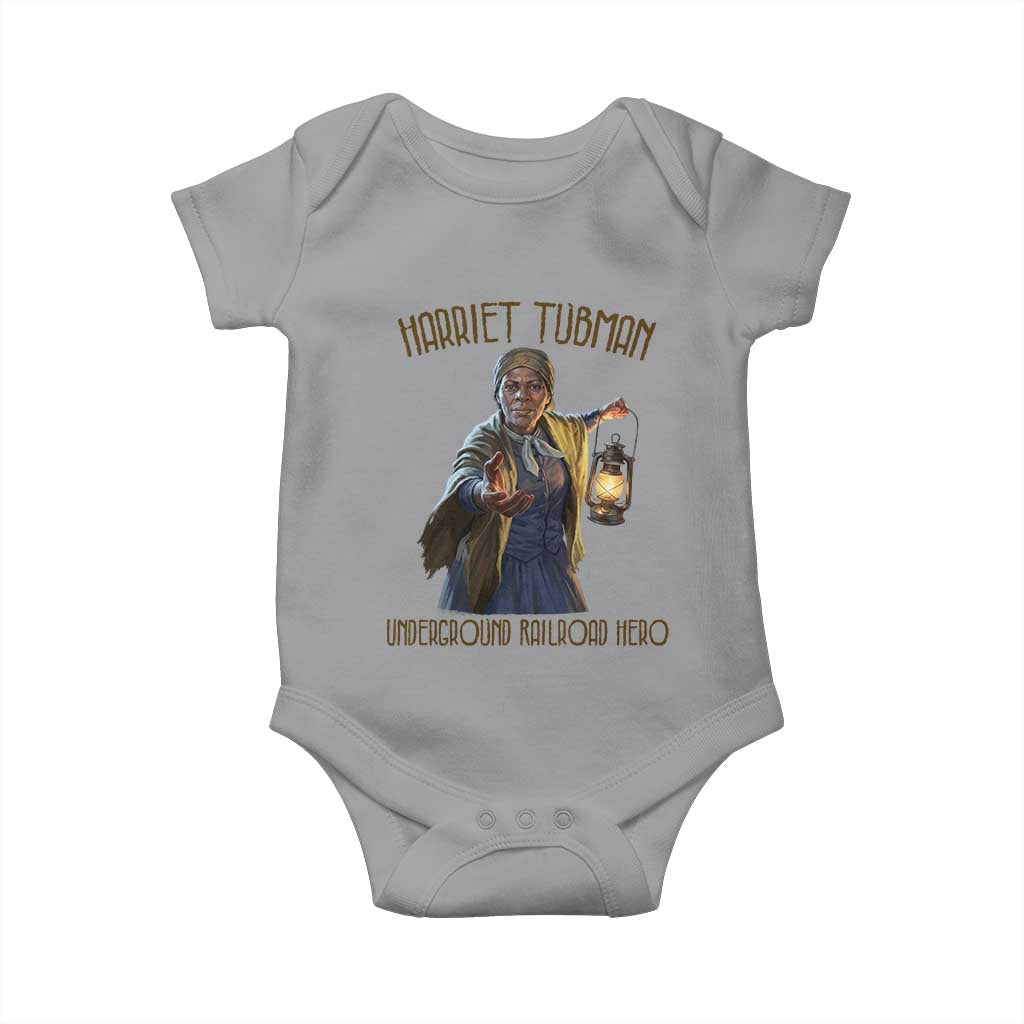 Harriet Tubman Baby Onesie Underground Railroad Hero Black History Month Gift