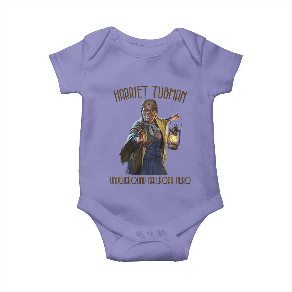 Harriet Tubman Baby Onesie Underground Railroad Hero Black History Month Gift
