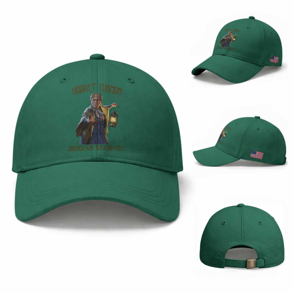 Harriet Tubman Baseball Cap Underground Railroad Hero Black History Month Gift