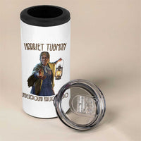 Harriet Tubman 4 in 1 Can Cooler Tumbler Underground Railroad Hero Black History Month Gift