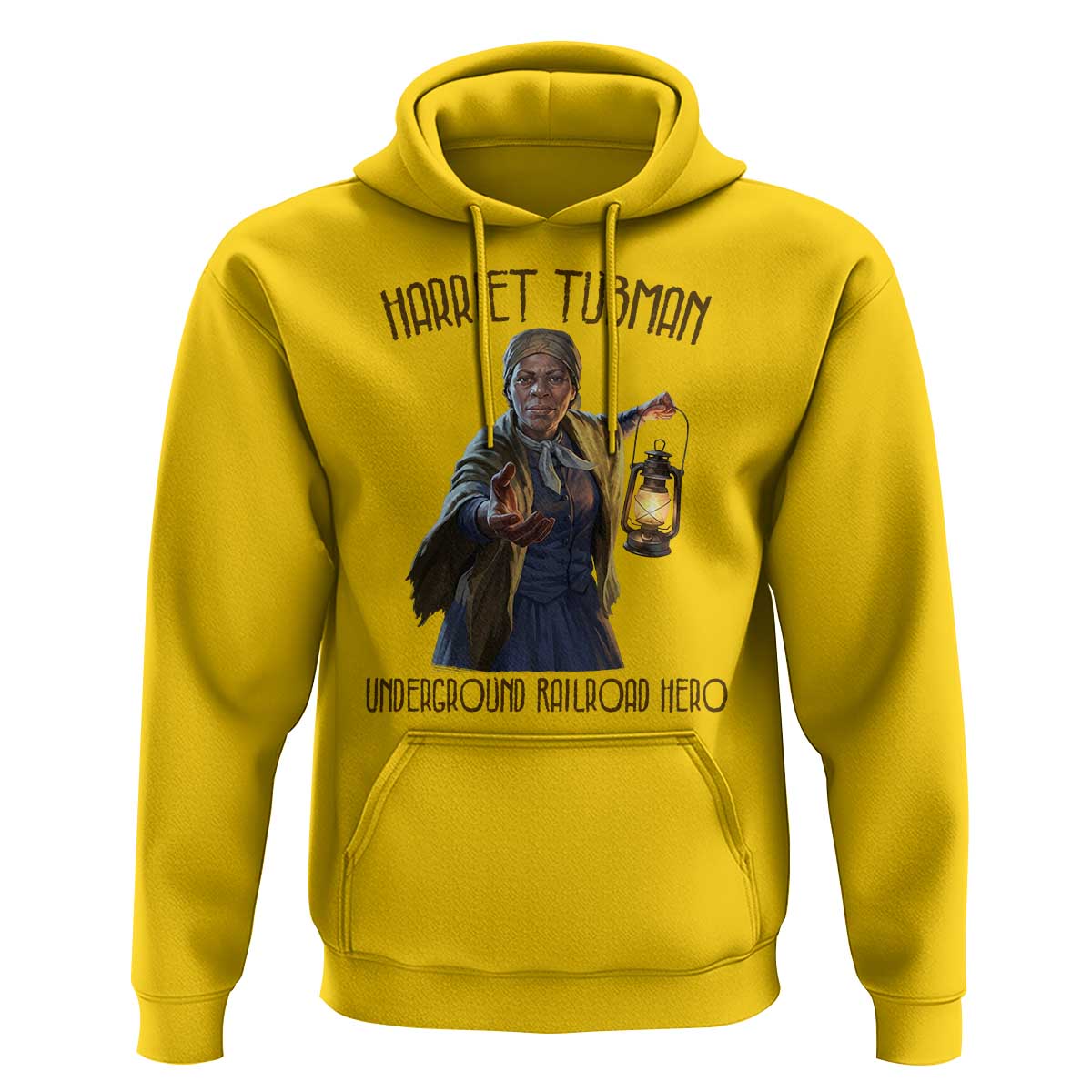 Harriet Tubman Hoodie Underground Railroad Hero Black History Month Gift