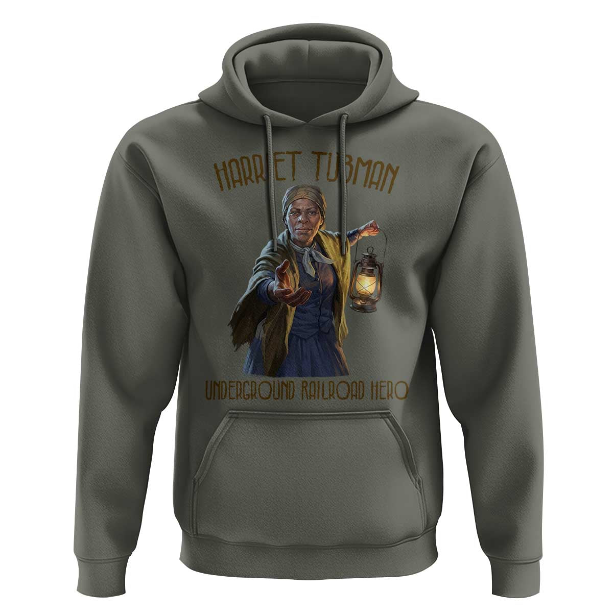 Harriet Tubman Hoodie Underground Railroad Hero Black History Month Gift