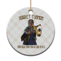 Harriet Tubman Ceramic Ornament Underground Railroad Hero Black History Month Gift