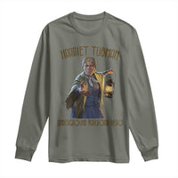 Harriet Tubman Long Sleeve Shirt Underground Railroad Hero Black History Month Gift