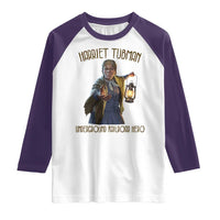Harriet Tubman Raglan Shirt Underground Railroad Hero Black History Month Gift