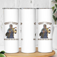 Harriet Tubman Skinny Tumbler Underground Railroad Hero Black History Month Gift