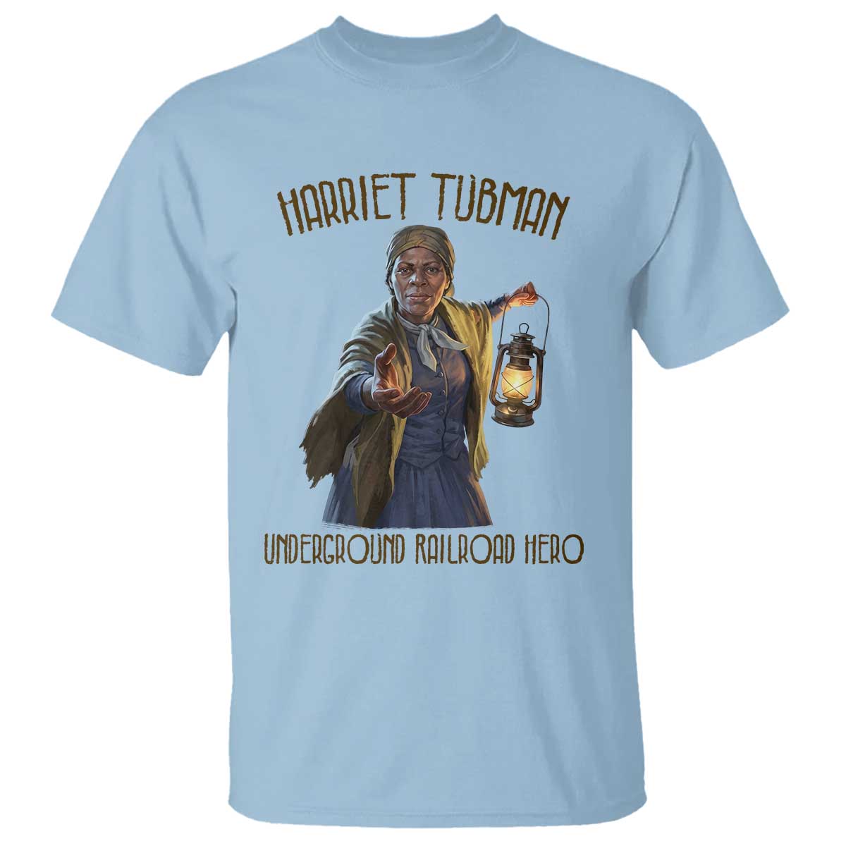 Harriet Tubman T Shirt Underground Railroad Hero Black History Month Gift