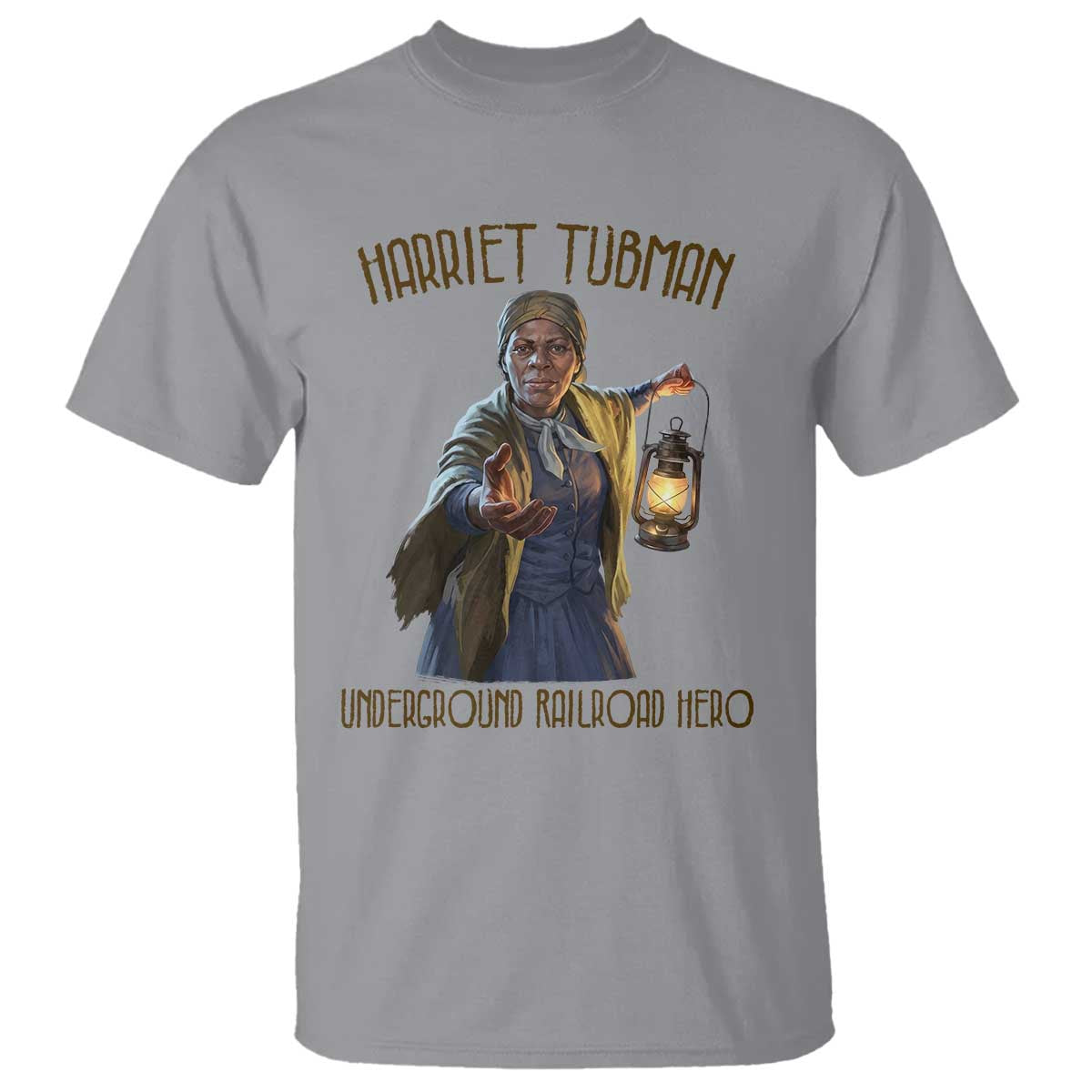 Harriet Tubman T Shirt Underground Railroad Hero Black History Month Gift