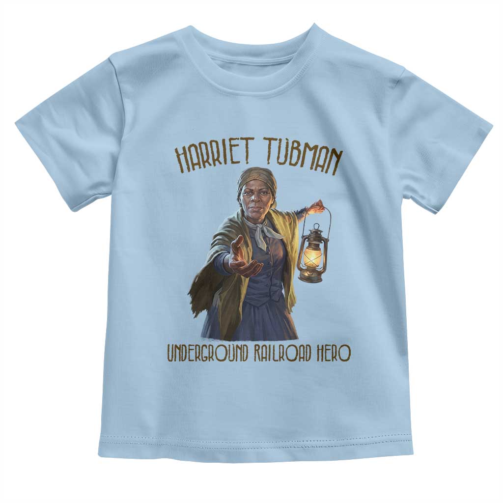 Harriet Tubman Toddler T Shirt Underground Railroad Hero Black History Month Gift