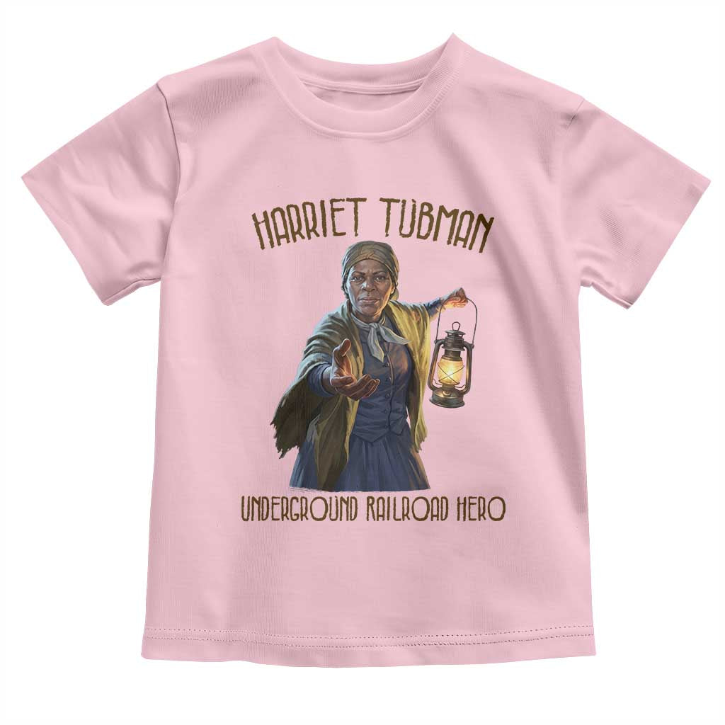 Harriet Tubman Toddler T Shirt Underground Railroad Hero Black History Month Gift