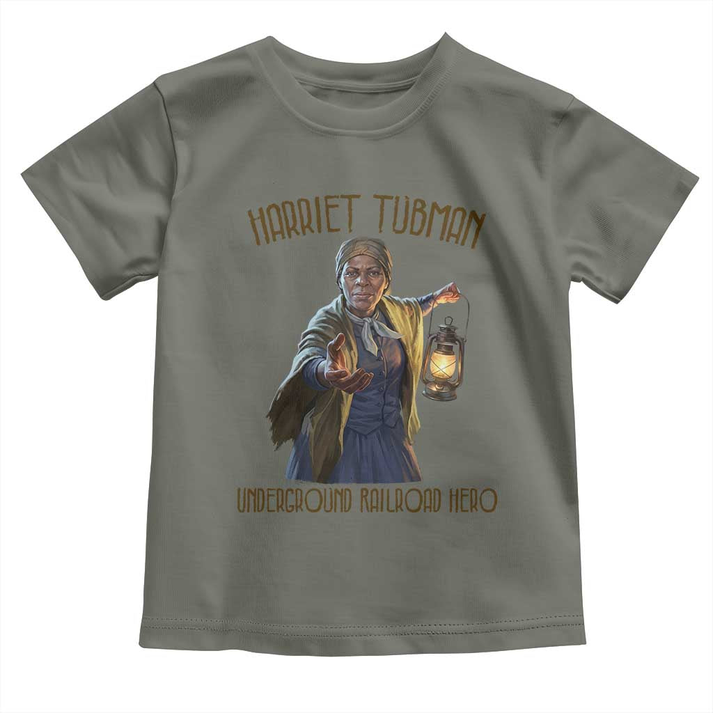Harriet Tubman Toddler T Shirt Underground Railroad Hero Black History Month Gift