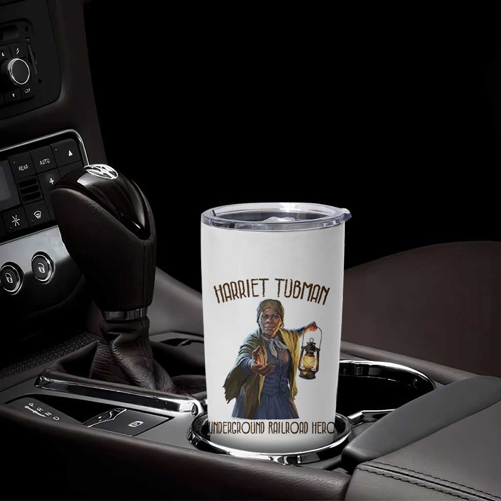 Harriet Tubman Tumbler Cup Underground Railroad Hero Black History Month Gift