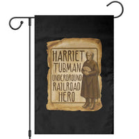 Underground Railroad Hero Harriet Tubman Garden Flag Feminist History Gift