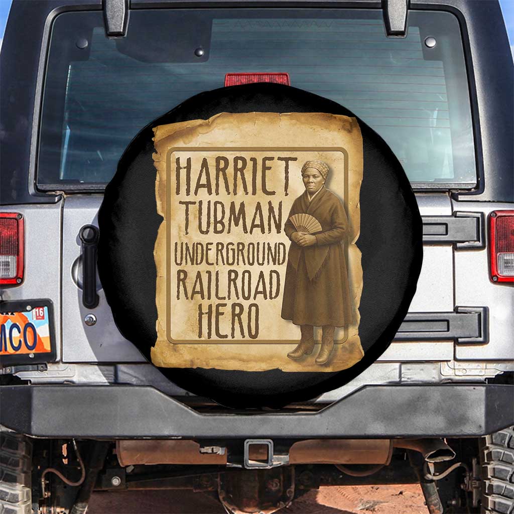 Underground Railroad Hero Harriet Tubman Spare Tire Cover Feminist History Gift
