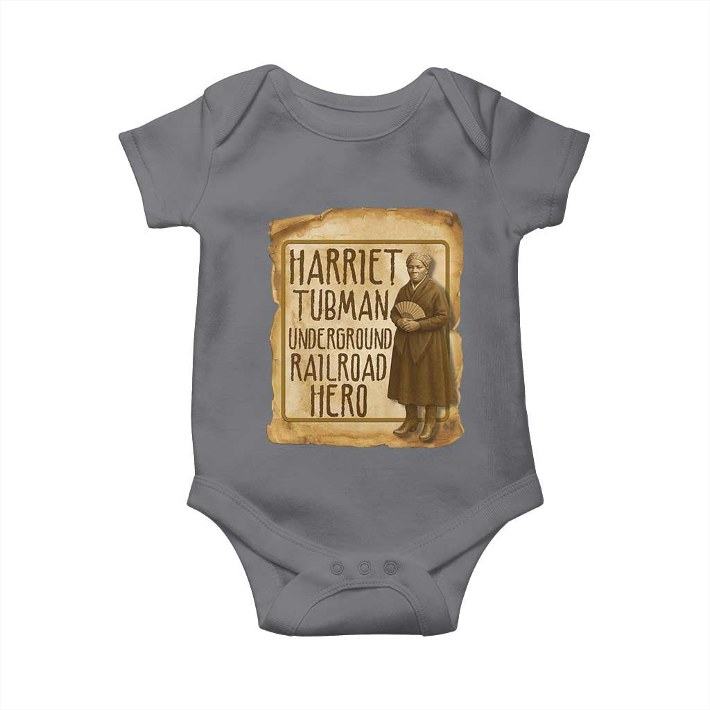 Underground Railroad Hero Harriet Tubman Baby Onesie Feminist History Gift