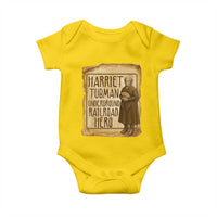 Underground Railroad Hero Harriet Tubman Baby Onesie Feminist History Gift