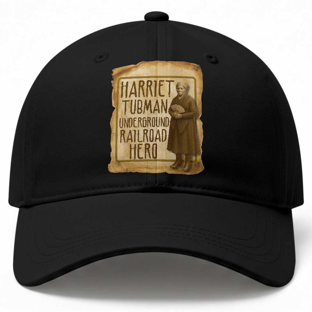 Underground Railroad Hero Harriet Tubman Baseball Cap Feminist History Gift