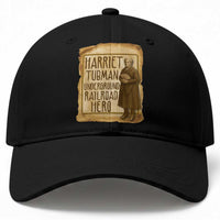 Underground Railroad Hero Harriet Tubman Baseball Cap Feminist History Gift