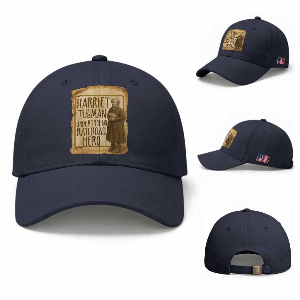 Underground Railroad Hero Harriet Tubman Baseball Cap Feminist History Gift