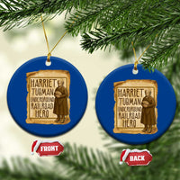 Underground Railroad Hero Harriet Tubman Ceramic Ornament Feminist History Gift