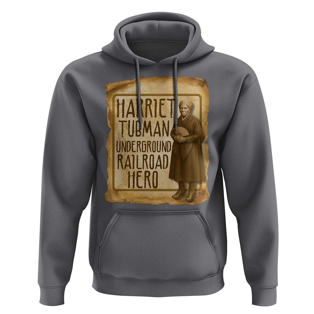 Underground Railroad Hero Harriet Tubman Hoodie Feminist History Gift