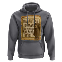 Underground Railroad Hero Harriet Tubman Hoodie Feminist History Gift