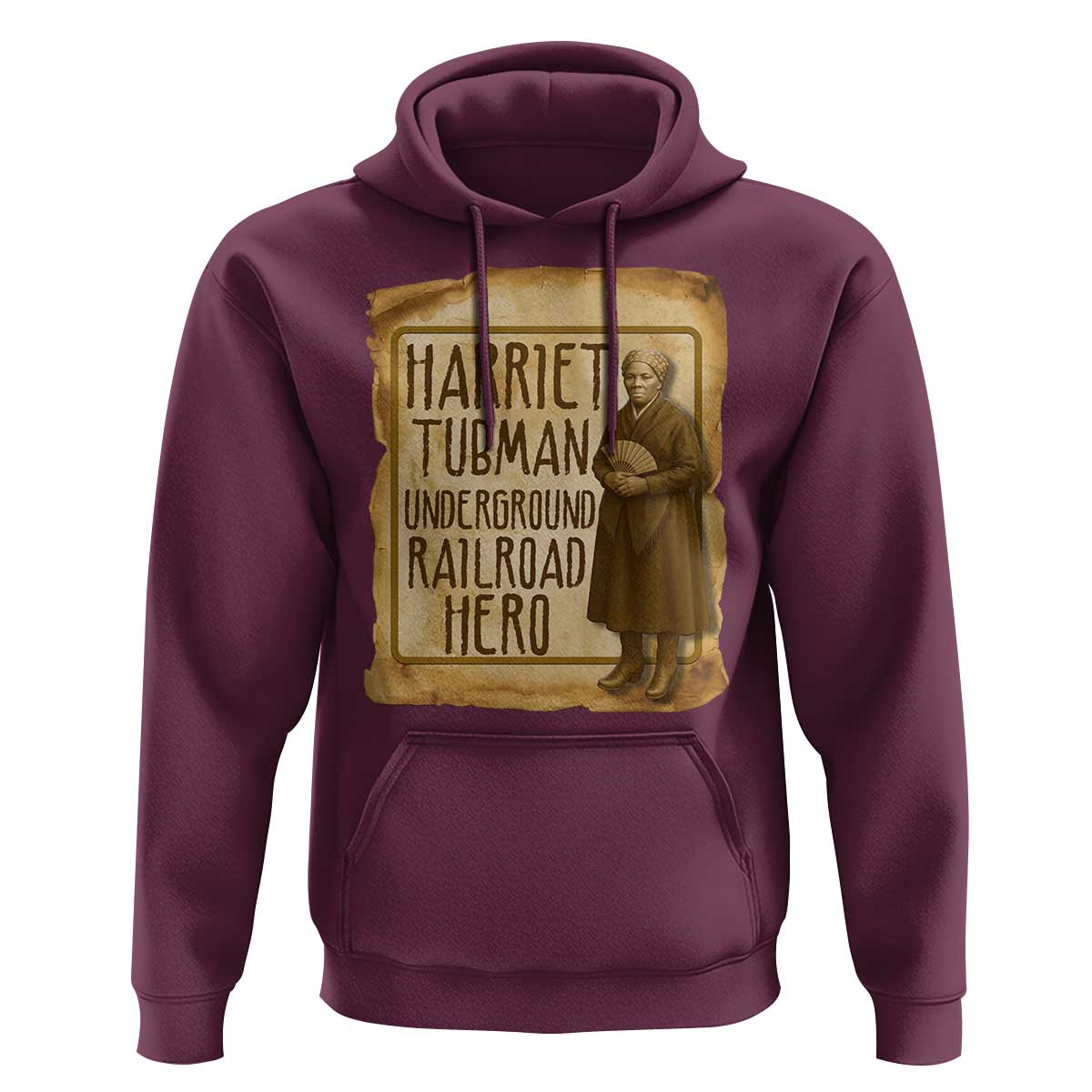 Underground Railroad Hero Harriet Tubman Hoodie Feminist History Gift