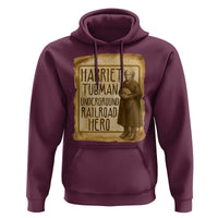 Underground Railroad Hero Harriet Tubman Hoodie Feminist History Gift