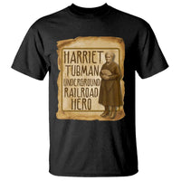 Underground Railroad Hero Harriet Tubman T Shirt Feminist History Gift