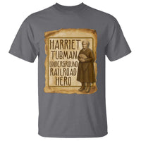 Underground Railroad Hero Harriet Tubman T Shirt Feminist History Gift