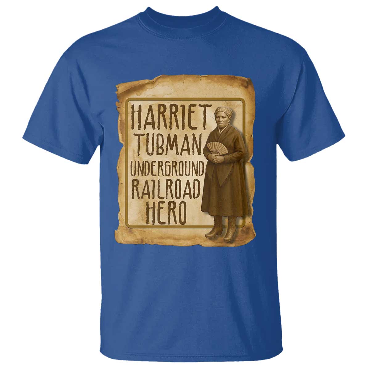 Underground Railroad Hero Harriet Tubman T Shirt Feminist History Gift
