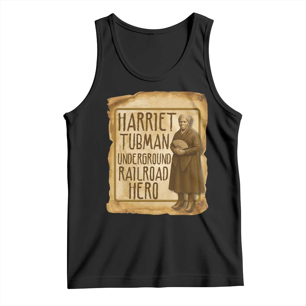 Underground Railroad Hero Harriet Tubman Tank Top Feminist History Gift