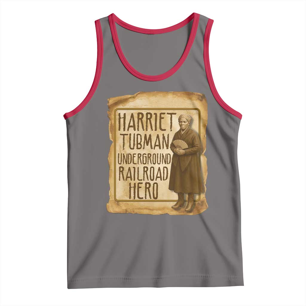 Underground Railroad Hero Harriet Tubman Tank Top Feminist History Gift