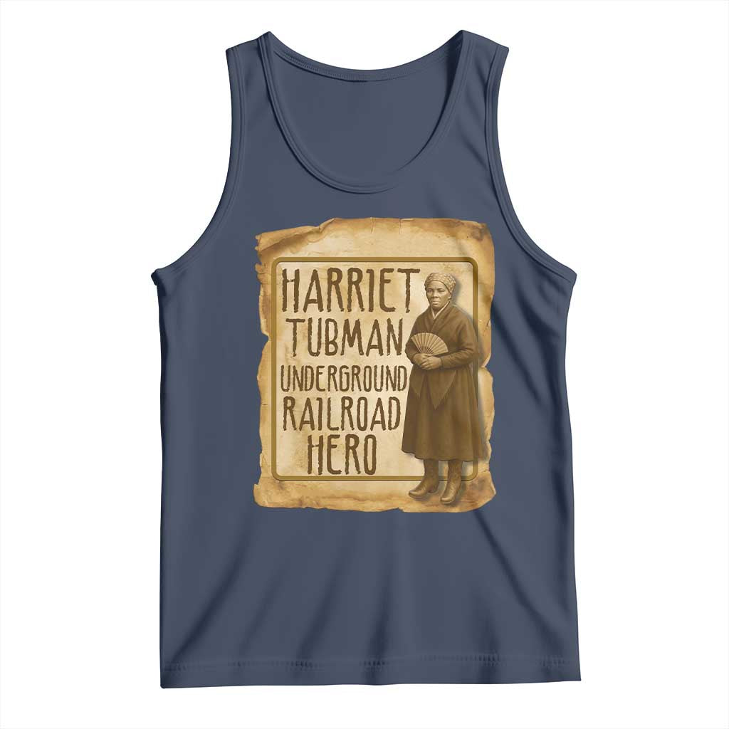 Underground Railroad Hero Harriet Tubman Tank Top Feminist History Gift
