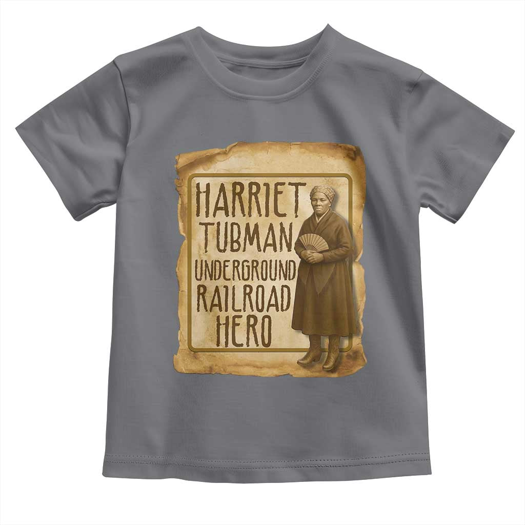 Underground Railroad Hero Harriet Tubman Toddler T Shirt Feminist History Gift
