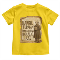 Underground Railroad Hero Harriet Tubman Toddler T Shirt Feminist History Gift