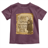 Underground Railroad Hero Harriet Tubman Toddler T Shirt Feminist History Gift