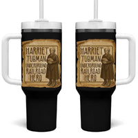 Underground Railroad Hero Harriet Tubman Tumbler With Handle Feminist History Gift